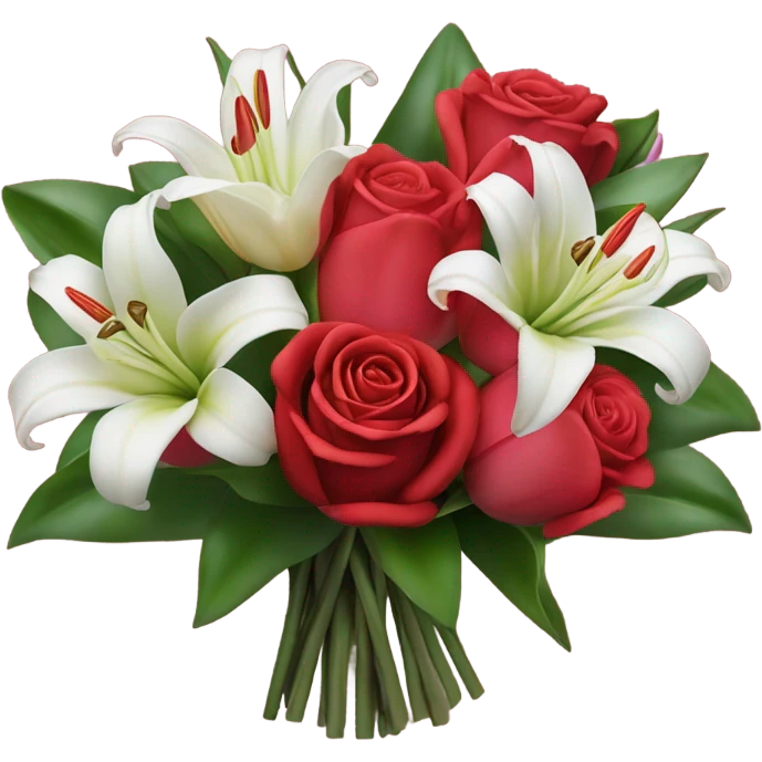 Valentines flowers emoji