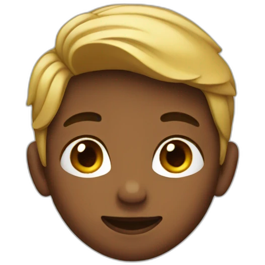 a boy with earings emoji