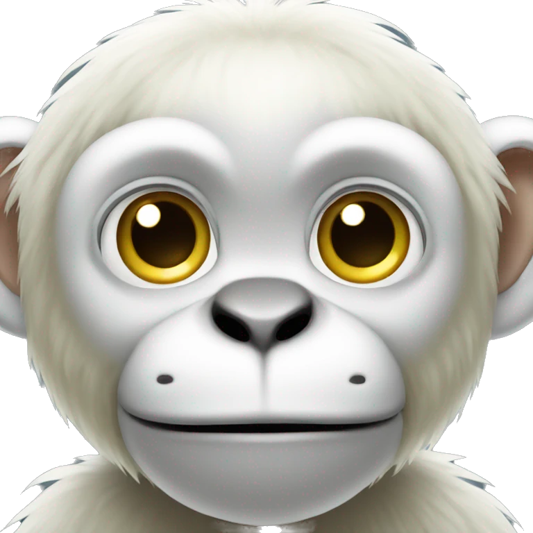 White monkey emoji