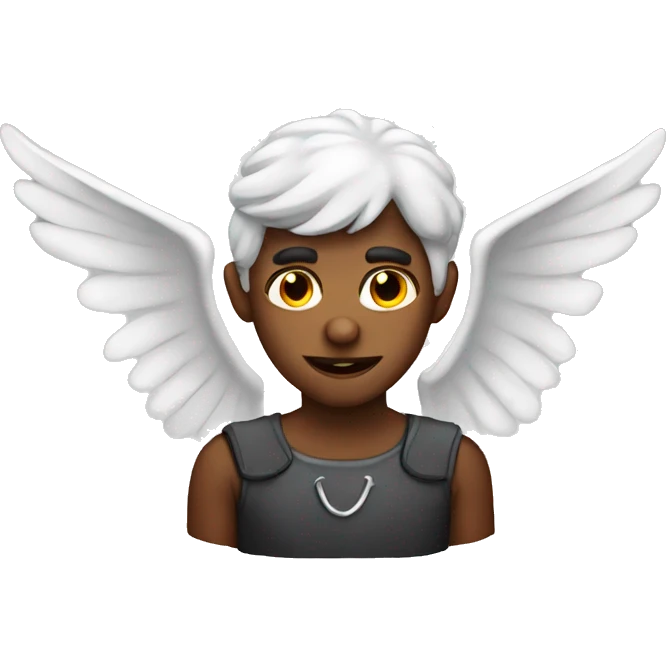 angel with devil horns emoji