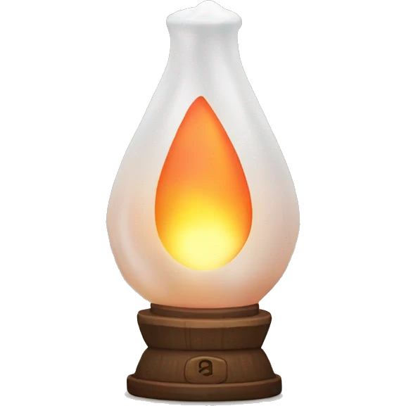 Salt lamp emoji