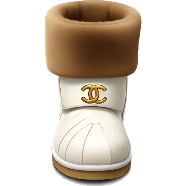 Chanel Ugg emoji