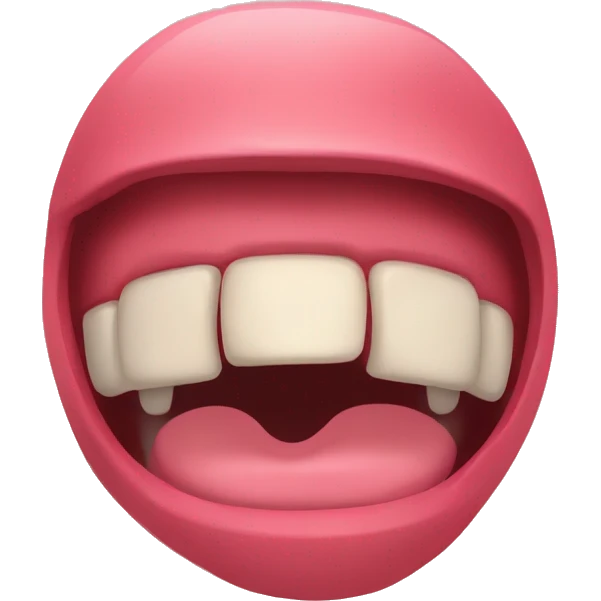 Save with tongue over teeth and closed eyes like the tounge out emoji has  emoji