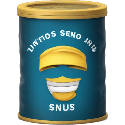 Un paquet de snus emoji