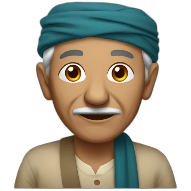 old morocan man emoji