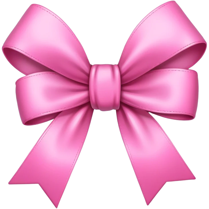 Moños pink  emoji