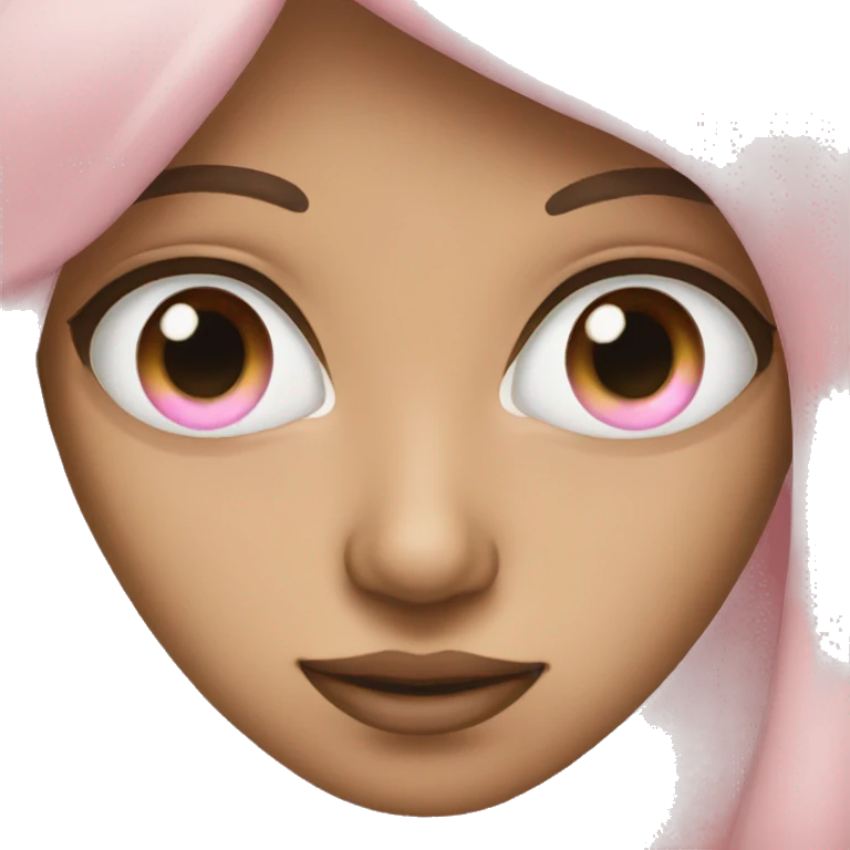 light pink eyes  emoji