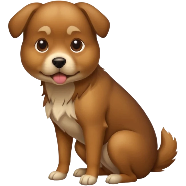 Chien qui fait caca emoji