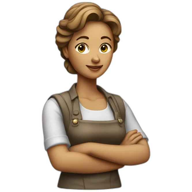 a woman sculptor emoji