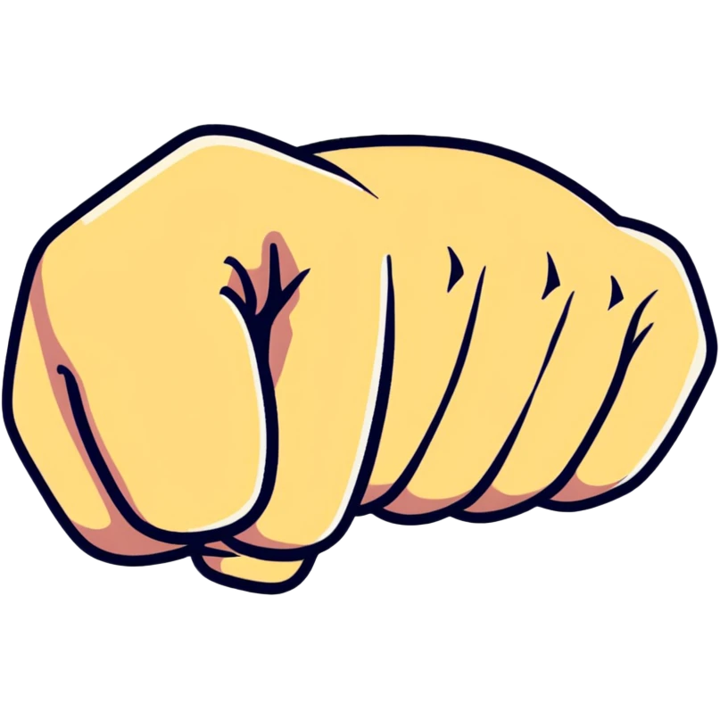 Punched in head emoji