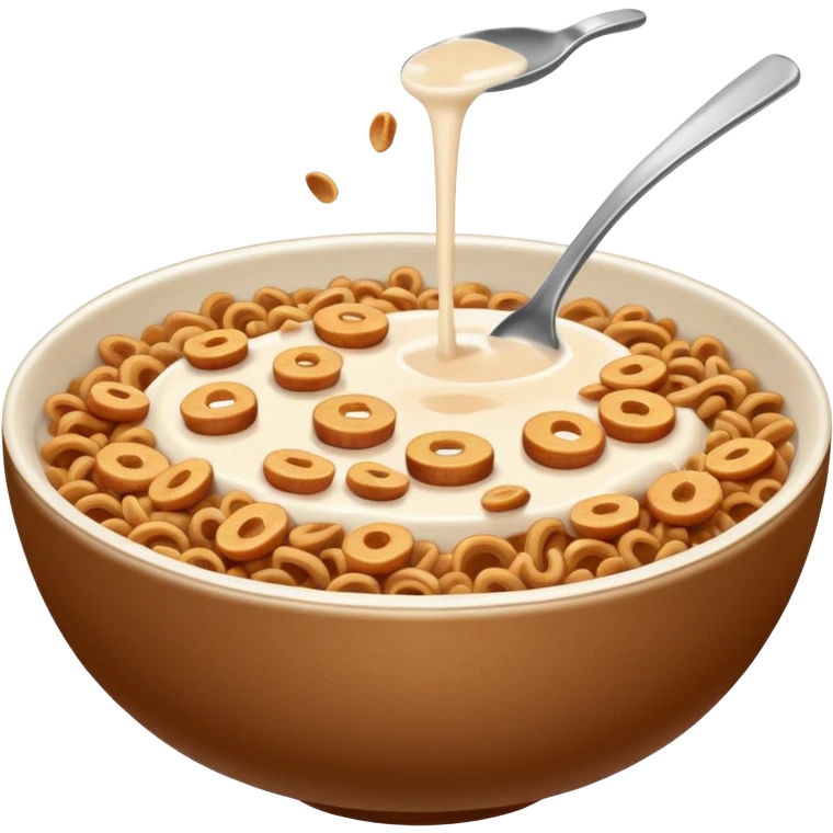 Brown cereal you hurt bowl emoji