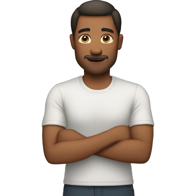 man fold your hands emoji