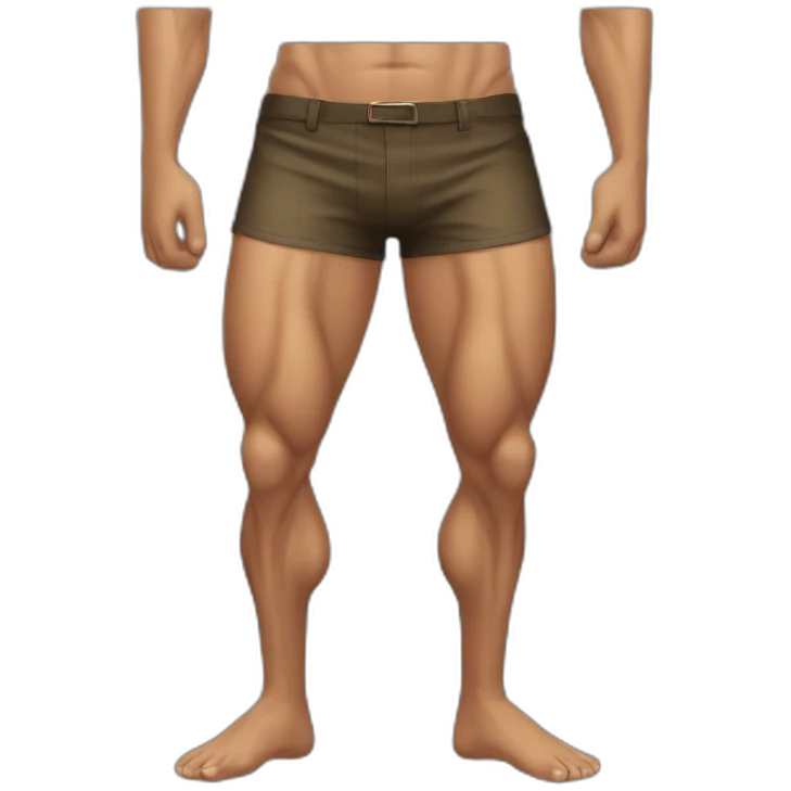 Very Muscular legs emoji