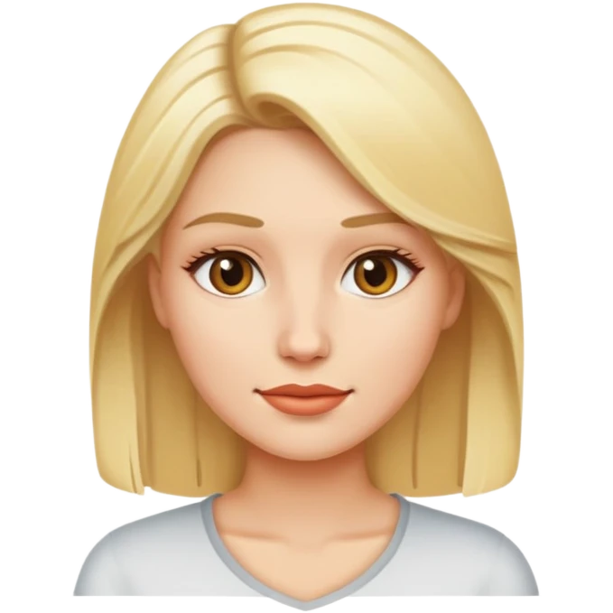 блондінка emoji