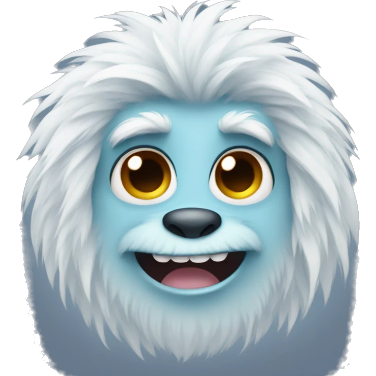 cute yeti emoji