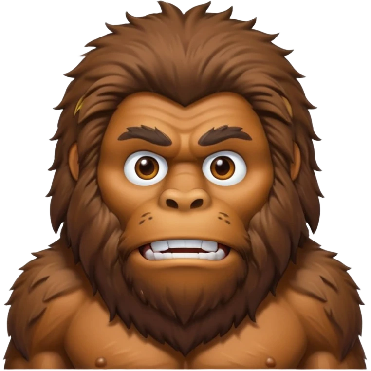 Bigfoot emoji