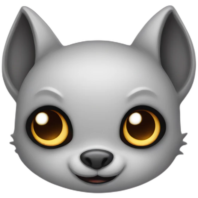 Cute little Bat  emoji