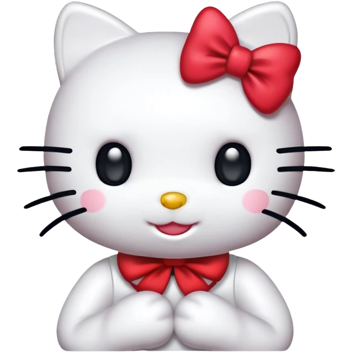 Hello kitty emoji