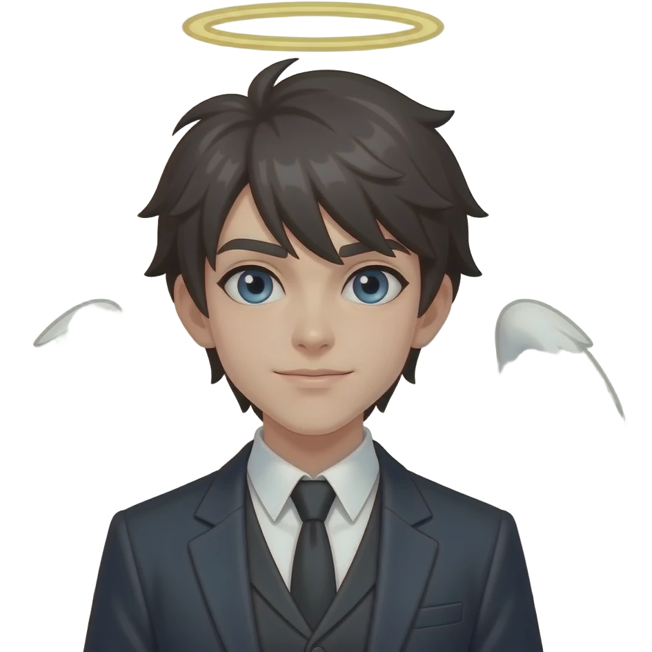 Angel Dust from Hasbin Hotel emoji