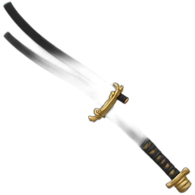3 katana one piece emoji