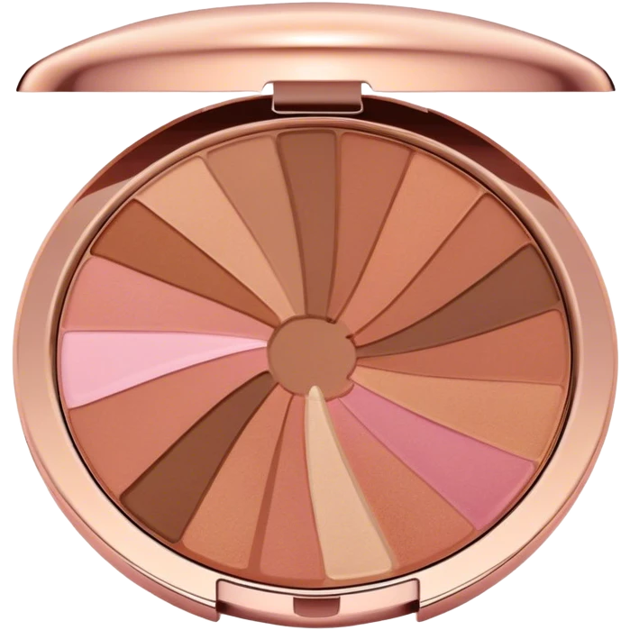 Rose gold bronzer  emoji