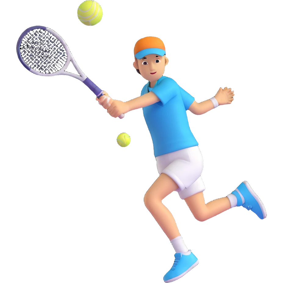 Tennis player emoji