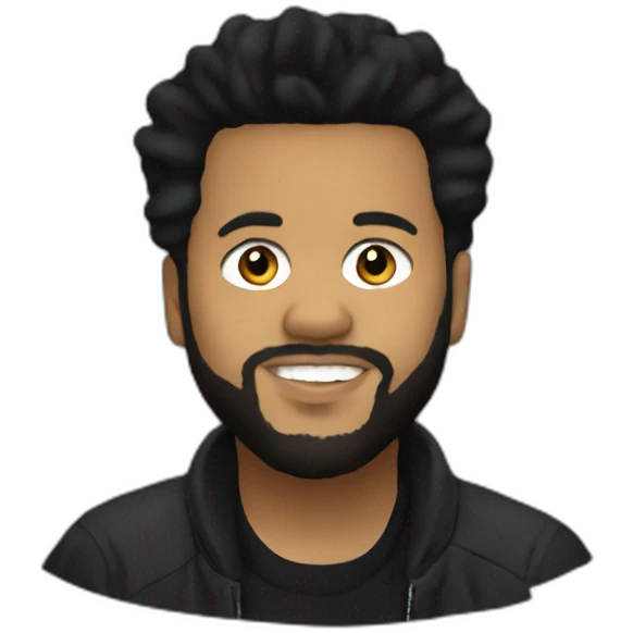 The weeknd emoji