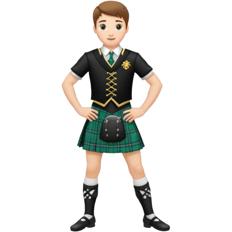 Highland dancing emoji