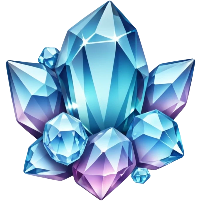 crystal cluster emoji