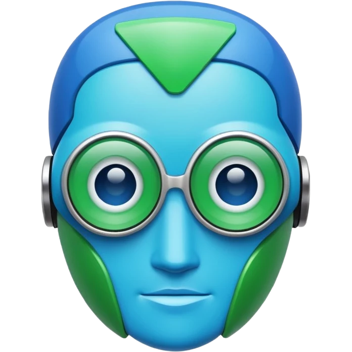 Minimalistic App Icon for AI Agent emoji