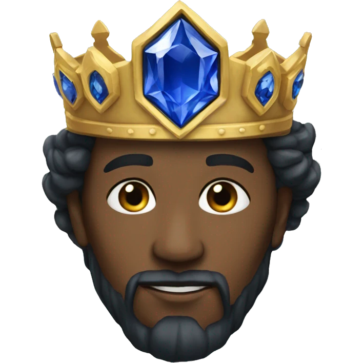 sapphire king emoji