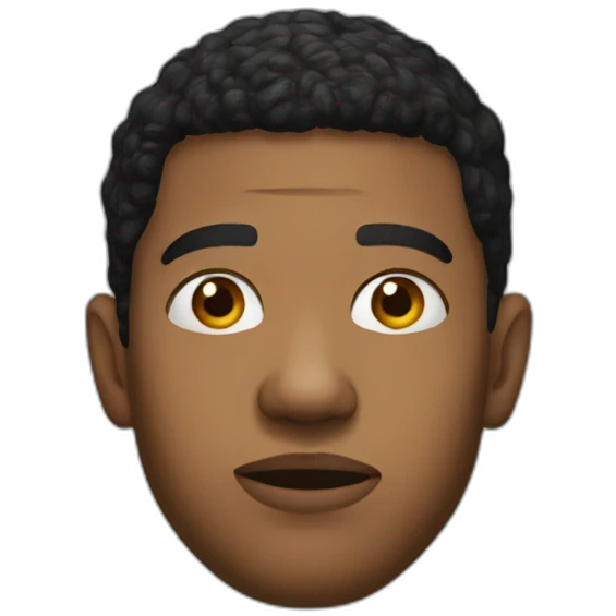jonathan majors realistic face emoji