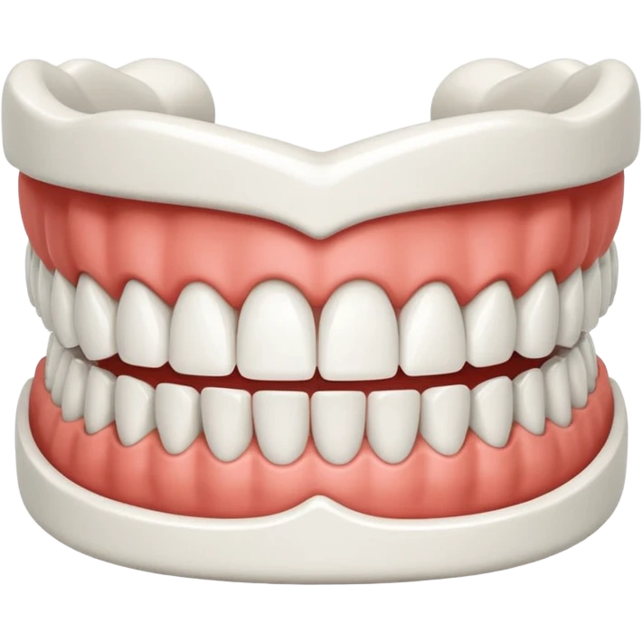 profile denture emoji