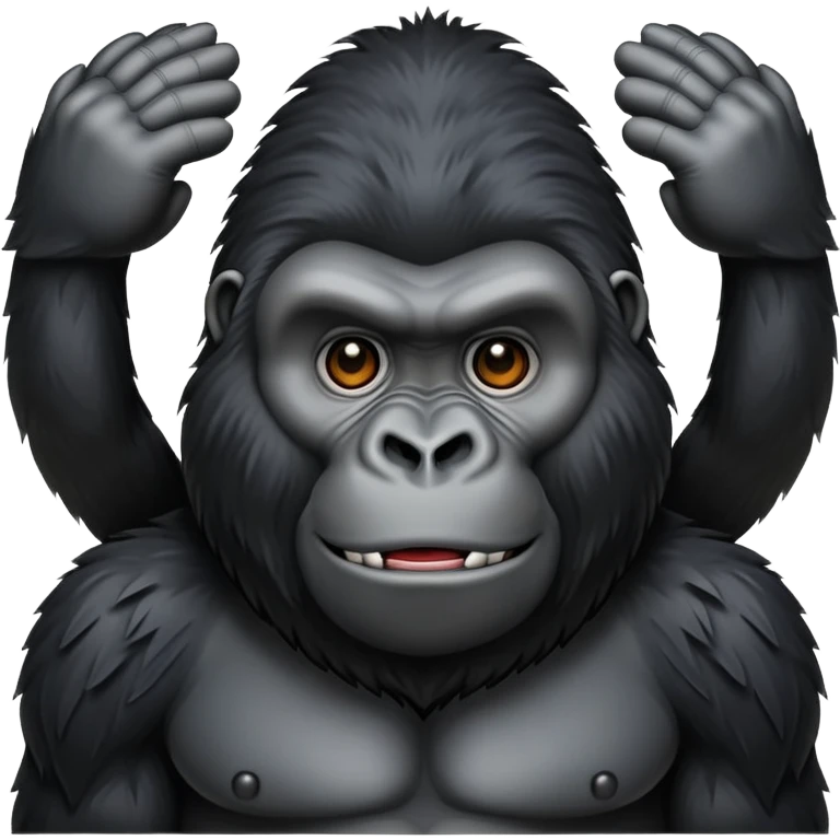 Goril götü  emoji