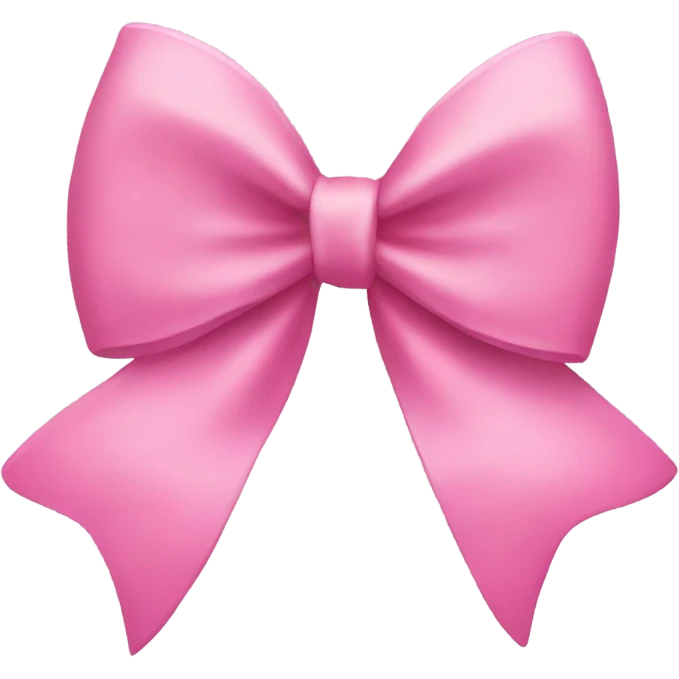 Pink bow  emoji