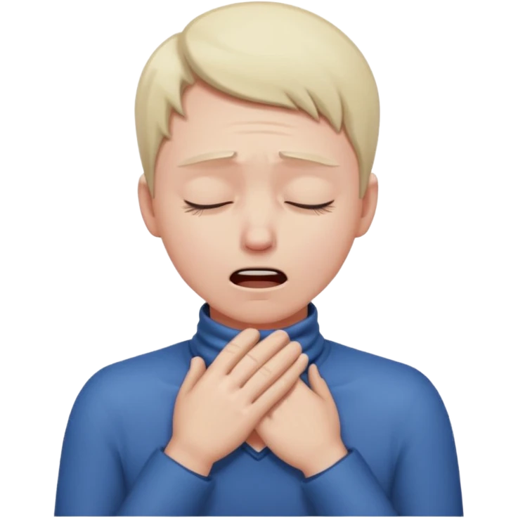 Choking yourself  emoji