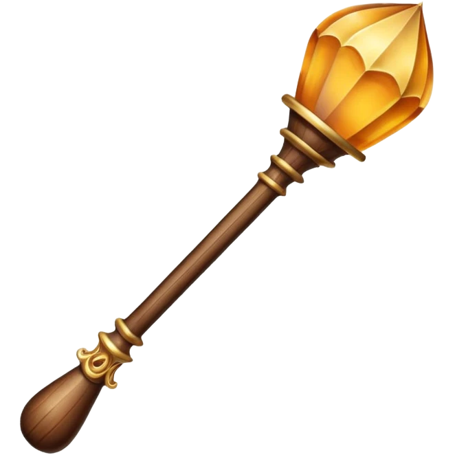 magician's wand emoji