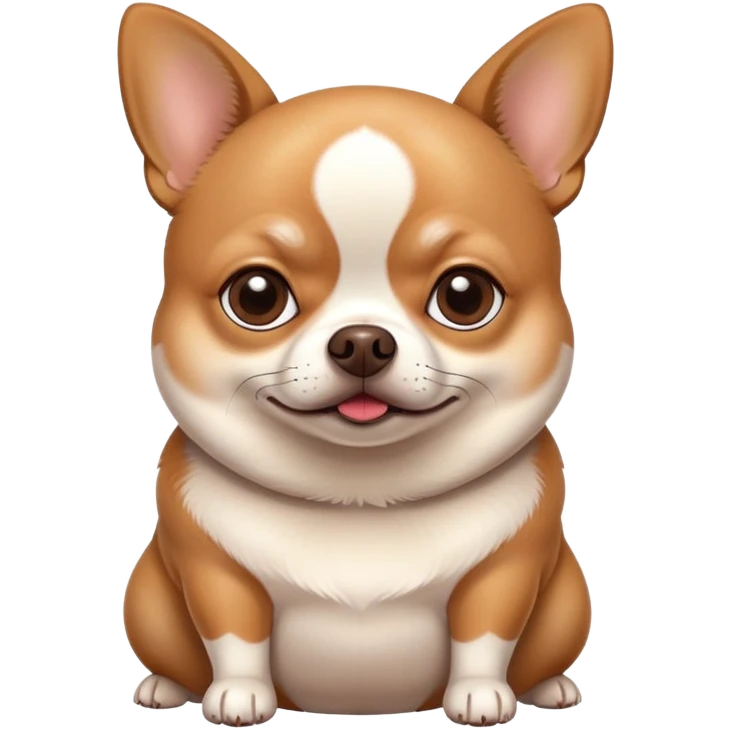 Fat chihuahua  emoji