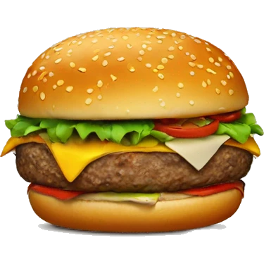 rotten burger emoji