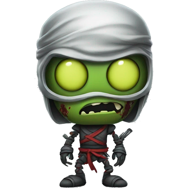 Ninja Prate Zombie Robot emoji