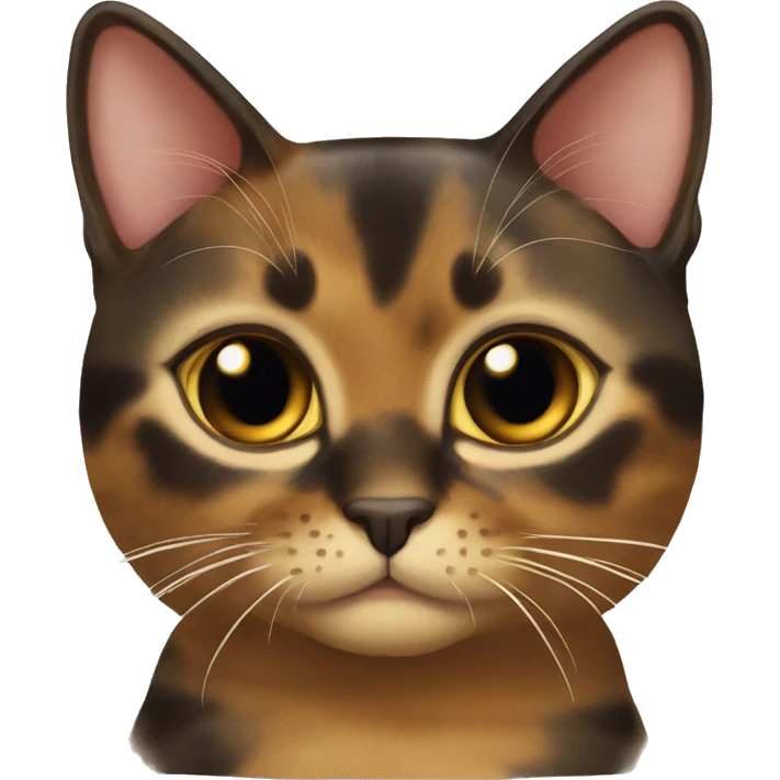 tortiseshell cat emoji