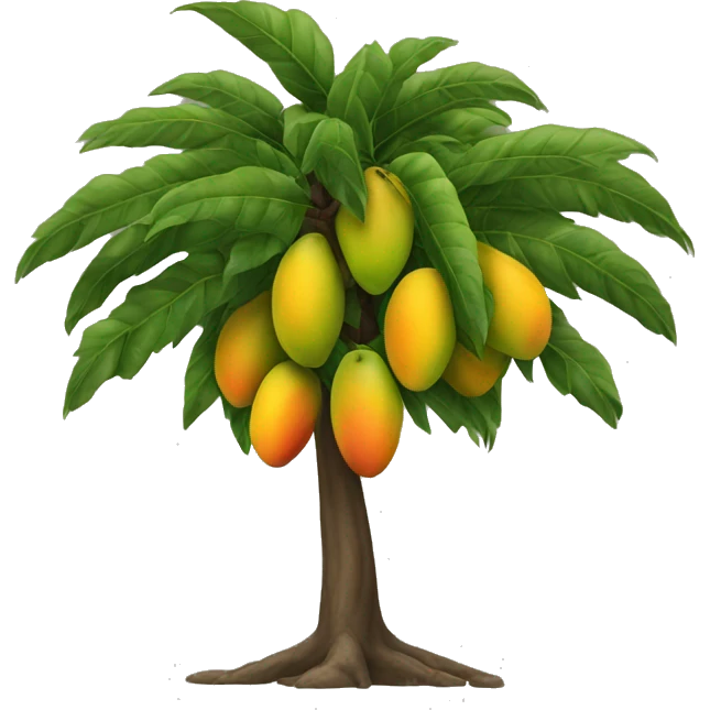 mango tree emoji
