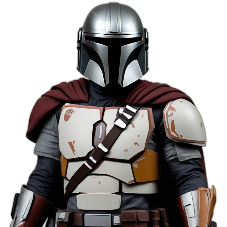 mandalorian like Superman emoji