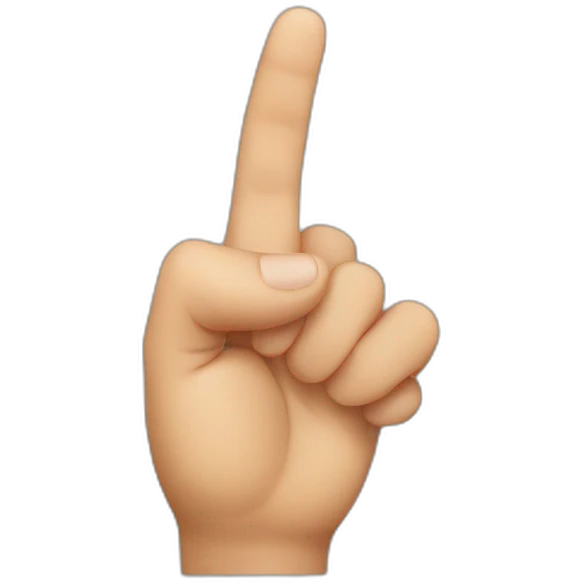 Raised Little Finger emoji
