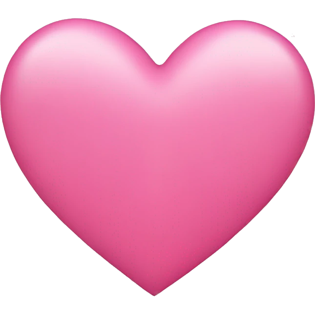 Pink heart emoji