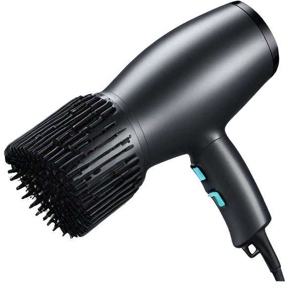 Blowdrier with carbon dioxide  emoji
