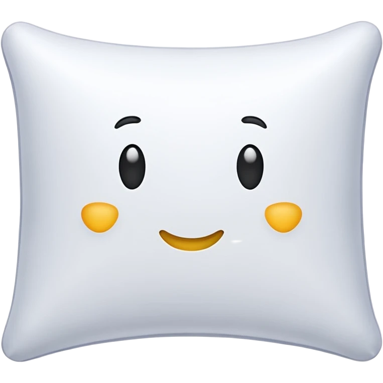 pillow inflatable emoji