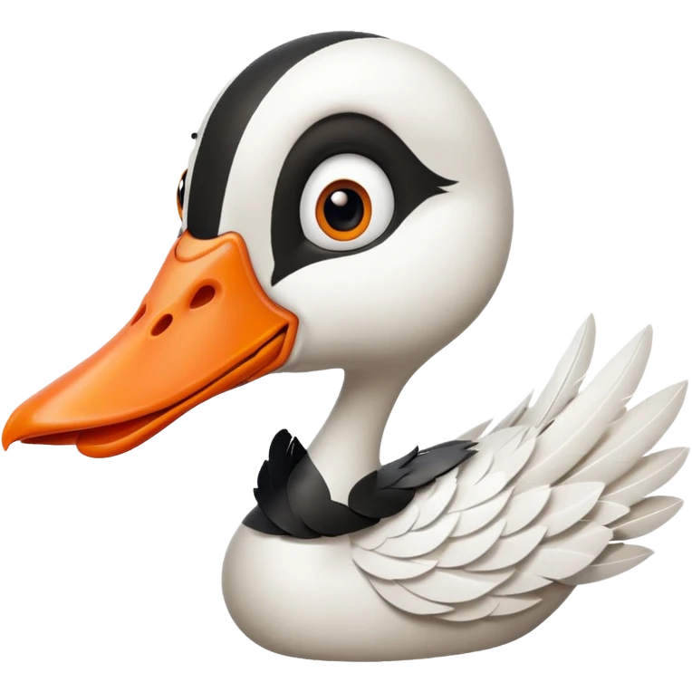 Silly goose emoji