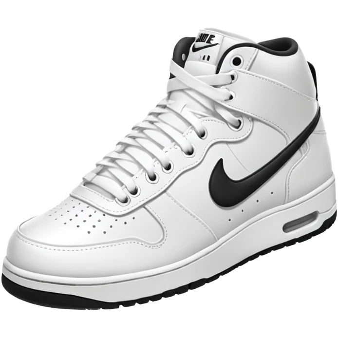Nike air shoes white emoji