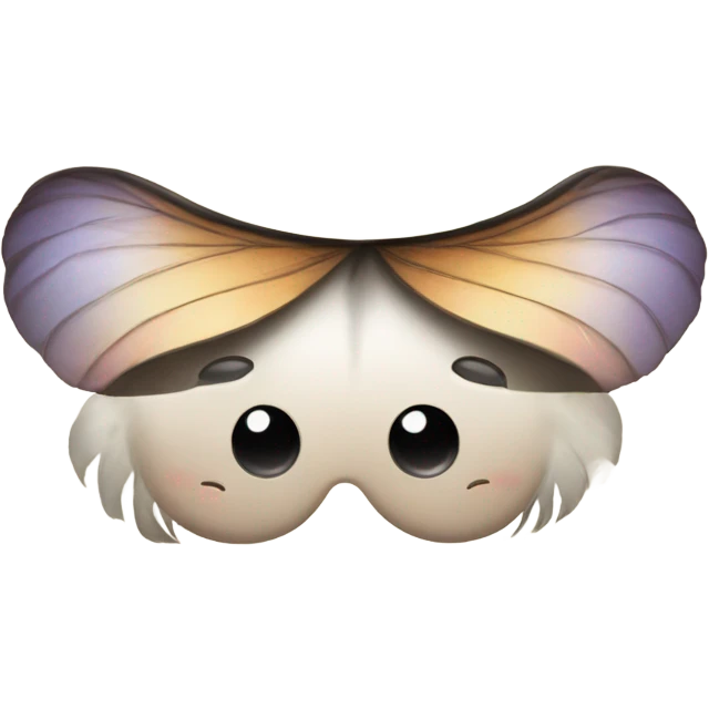 Mustache with wings emoji